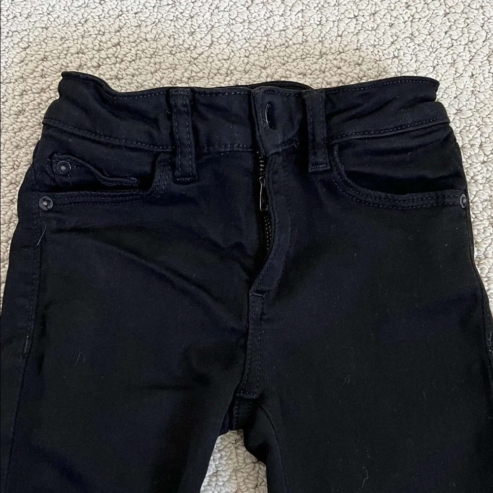 DL1961 Ultimate Black Denim Skinny Stretch - Picture 3 of 7